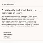 J.Crew  Striped Tee in Black and White. 💯 cotton. Size Medium. NWT. Photo 3