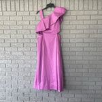 Veronica Beard NWT  Beilla Midi Dress in Vivid Orchid Purple Size 6 Cutouts Photo 5