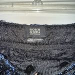 Scotch & Soda  navy and black tweed skirt size small NWT Photo 5