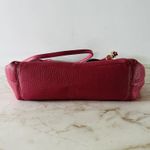 Coach  Lexy Rouge Pink Pebbled Leather Shoulder Bag Photo 3
