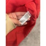 Vineyard Vines red  cotton sweater Chunky oversized Women's Small‎ Photo 3