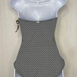 DKNY NWT  Women’s One Piece Diamond Pattern Bathing Suit Swimming Suit Summer Sz Medium Photo 1