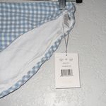 ANDIE NWT Blue Pool Plaid The Bikini Bottom Size Large Photo 1