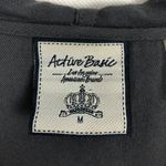 Active Basic  Long Sleeve Hooded Full Zip Jacket Size M Photo 1