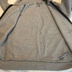 Next Level Apparel Obx Outer Banks, NC Gray Zip Up Hooded Sweatshirt Shark Flag Design Size Small Photo 11