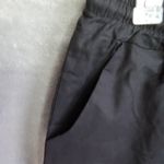 Unbranded‎ Womens Large Black Shorts Floral Drawstring Pockets Elastic Waistband Photo 3