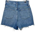 Madewell  The Momjean Denim Shorts Women’s Size 23 Flintwood Wash High Rise Photo 4