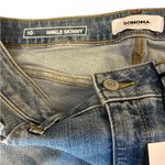 Sonoma Ankle Skinny Jeans Mid Rise Womens Size 10 New With Tags Distressed Plaid Photo 6