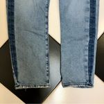 AGOLDE  Swerve Toni Mid Rise Light Wash Blue Jeans Side Stripe Premium Denim 31 Photo 6