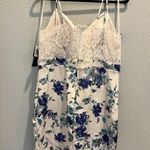 CITY STUDIO 15 Floral Bodycon Cocktail Party Dress Blue Size undefined Photo 6