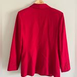 Vintage Nolan Miller Red Wool Beaded Blazer Jacket Women’s Small Medium 80s Photo 15