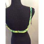 Aerie  Yellow Swim Suit Top Tropical Size 34D Padded Photo 2