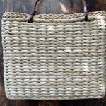 Sonoma patriotic straw bag, red, white & blue sequin embellished stars Photo 5