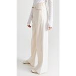 Rag and Bone Sofie Jeans Cream White Two Tone High Rise Ultra-Wide Leg Size 23 Photo 7