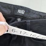 Paige Jeans Womens 25 Black Shadow Hoxton Ankle Skinny Denim Stretch Made USA Photo 2
