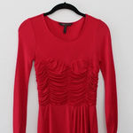 BCBGMAXAZRIA Ruched Bustier Mini Dress Photo 3