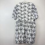 Draper James NWT  Black‎ Floral Embroidered Shirt Dress Size XXL Photo 10
