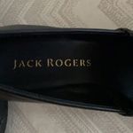 Jack Rogers  Women’s Black Leather Wedge Shoes Photo 1