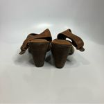 Zodiac Camila sling back heels brown leather size 9.5 Photo 3