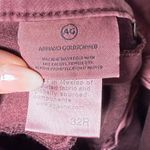 AG Adriano Goldschmied The Abbey Mid Rise Super Skinny Ankle Jeans 32R Dark Red Photo 9