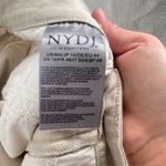 NYDJ  Briella Straight Leg Lift Tuck Technology Jeans Shorts 11" Beige Size 14 Photo 6