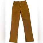Good American Good Boy carpenter cargo jeans brown 6/28 utility cabincore rustic Photo 3