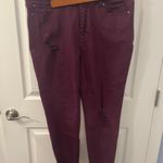 NWOT Tinsel Size 32 Distressed Purple Jeans Photo 3