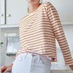 Rag and Bone Maya high rise distressed white denim shorts in white tabby size 27 Photo 6