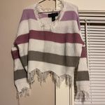 Polly & Esther Distressed Sweater Photo 0