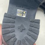 Cult Gaia Black Raffia Azariah Platform Sandals Heels sz 35 US 5 Photo 7