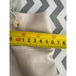 Marc New York Andrew Marc Faux Leather Pants Size L Beige Pull Photo 1