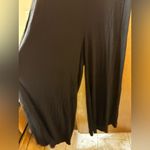 Free People  Beach Paloma black open back cut out long sleeve jumpsuit Photo 4