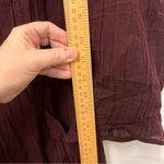 Roolee  Mom 100% Linen Crinkle Dress with front pockets size small Photo 10