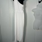 Alexia Admor Alexa Admor Alessi White One Shoulder Dress Size 8 NWT Photo 8