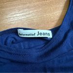 Reformation Kaila Knit Dress in Danube Blue Size Medium Photo 6