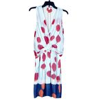 Diane Von Furstenberg  Silk Knee Length Sleeveless Dress Light Green Size 8 Photo 9