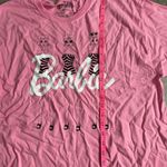 NWOT Barbie Pink Crop Graphic Tee size L Size L Photo 6