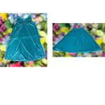 Lati Fashion Intimates Collection Nightgown Medium? Blue Sleeveless Embr… Size undefined Photo 5