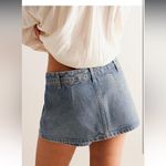 Amazon NWT - Denim Mini Skirt for Women Low Waisted Jean Micro Skort Photo 2