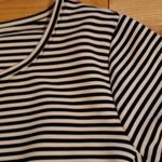 Apt. 9  Womens Striped Flirty Twirl Dress, Sz Large Photo 3