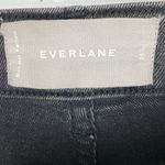 Everlane  Womens High Rise Skinny Denim Jeans Zip Fly Washed Black Size 28 Tall Photo 4