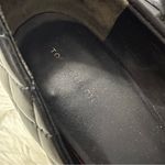 Tory Burch Chelsea Quilted Nappa Leather 50mm Pump Black Size 10.5 Photo 4