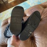 Tory Burch  Joey Leather Rabbit Fur Lined Boots Photo 8