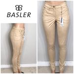 BASLER tan faux suede pants/jean. NWT Tan Size 6 Photo 1