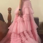 Sherri Hill Pink Prom Dress Photo 4