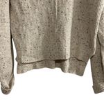 Ruby Moon  Women's V-Neck Knit Sweater Ivory Confetti Size M Photo 2