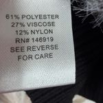 Freshman 1996 Leopard Print Fuzzy Sweater Black & White Cropped Long Sleeves L Size L Photo 6