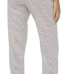 J.Crew Factory Striped Linen Cotton Blend Drawstring Pant Size 2 Pull On Photo 1
