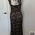 B. Smart Lace Mermaid Crochet Rave Goth Prom Wedding Guest Formal Evening Photo 3