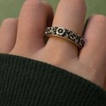 Gucci  Interlocking G Flower Ring Ag925 Photo 7